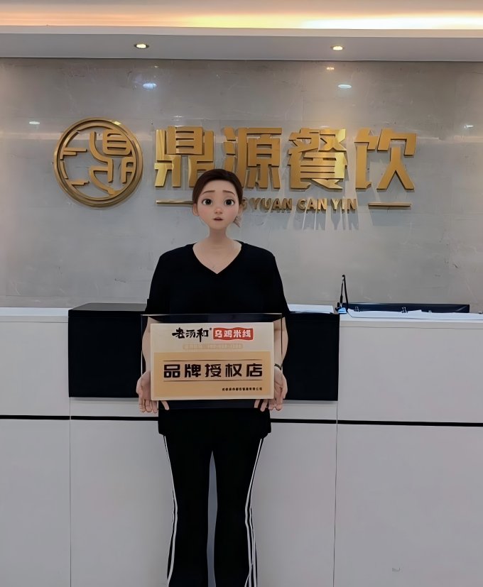 9月(yuè)8日(rì)四川自(zì)貢雷女(nǚ)士簽約加盟老(lǎo)湯和(hé)烏雞米線